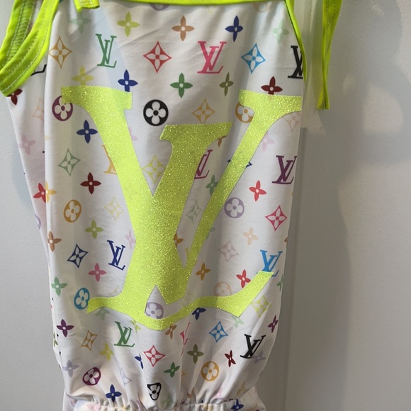Gorgeous Little Girls LV Romper - Picture 2 of 3